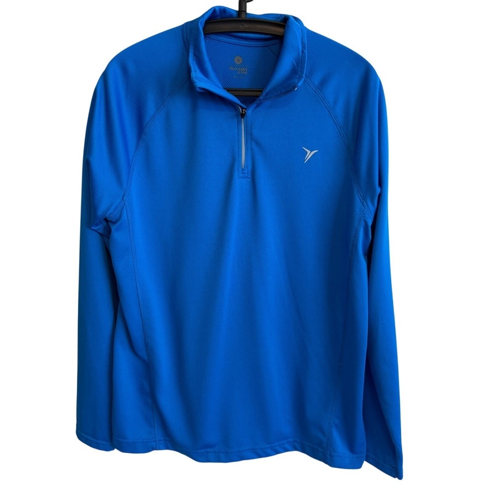Old Navy Active Mens Quarter Zip Pullover Shirt M Athleisure Activewear Athletic